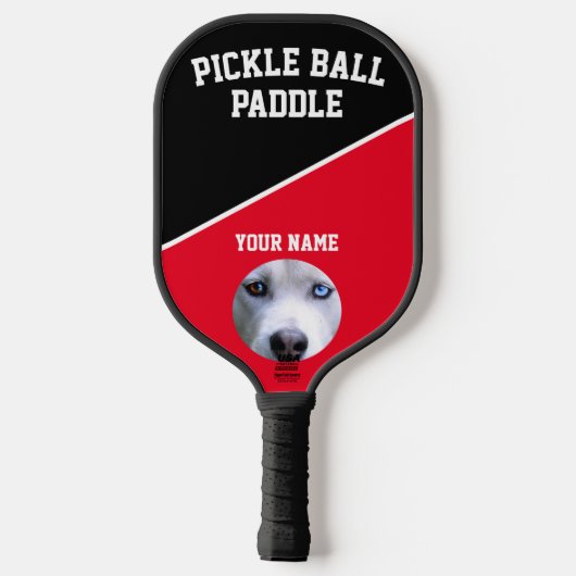 aanpassen, sjabloon personaliseren, Pickleball Pad Paddle (Achterkant)