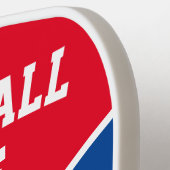 aanpassen, sjabloon personaliseren, Pickleball Pad Paddle (Links Detail)