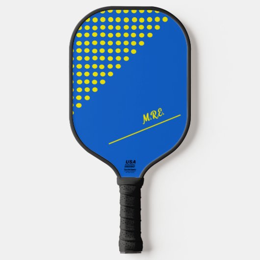 aanpassen, sjabloon personaliseren, Pickleball Pad Pickleball Paddle (Voorkant)