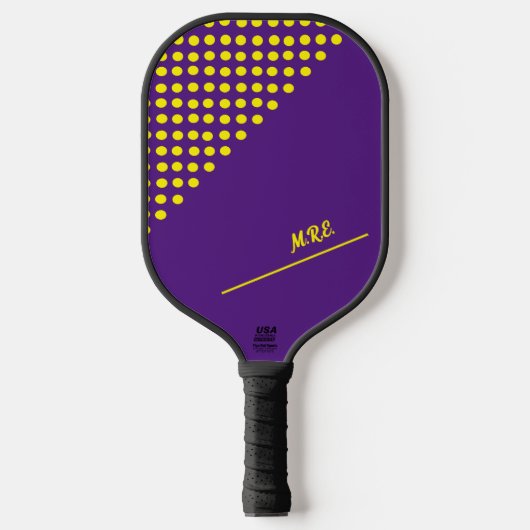 aanpassen, sjabloon personaliseren, Pickleball Pad Pickleball Paddle (Voorkant)