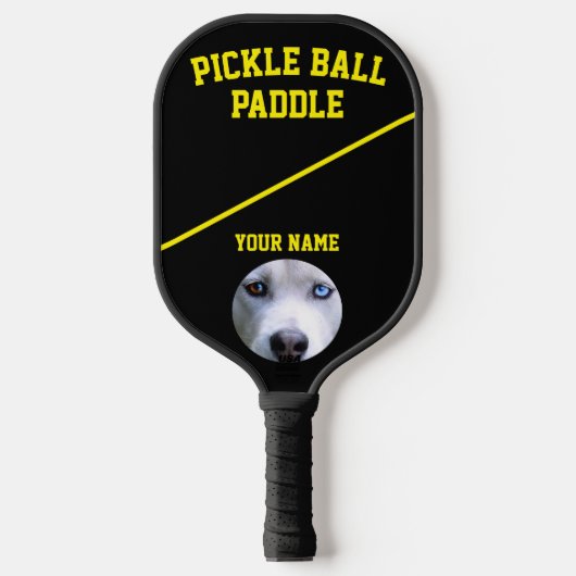 aanpassen, sjabloon personaliseren, Pickleball Pad Pickleball Paddle (Voorkant)