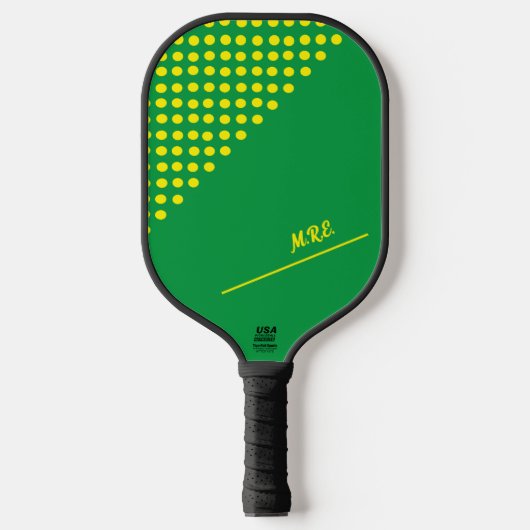 aanpassen, sjabloon personaliseren, Pickleball Pad Pickleball Paddle (Voorkant)
