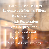 Aanpassen Skin Care Cosmetic Services List Front Raamsticker (Vel 2)