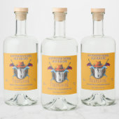 Aanpassen Southern Rebel  Moonshine Likeurfles Etiket (Flessen)