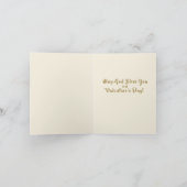 Aanpassen St. Therese Valentijnsdag Feestdagen Kaart (Binnen)