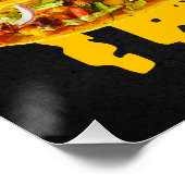 Aanpassen Taco dinsdag Mexicaanse Restaurant Promo Perfect Poster (Hoek)