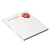 Aanpassen Terug naar School Notitieblok (Schuin)