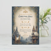 Aanpassen uitnodiging Xmas galafeest (Staand voorkant)