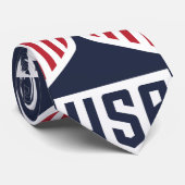 Aanpassen USA Voetbal Stropdas (Opgerold)