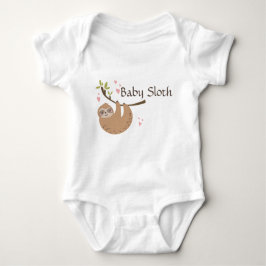 Aanpassen van Cute Baby Sloth Bodysuit