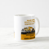 Aanpassen van de algemene contractant van de opgra koffiemok (Voorkant rechts)