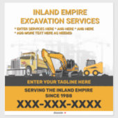 Aanpassen van de algemene contractant van de opgra sticker (Vel)