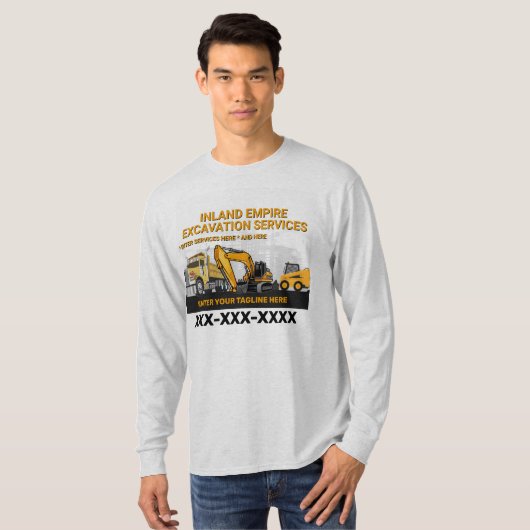 Aanpassen van de algemene contractant van de opgra t-shirt (Voorkant volledig)