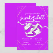 Aanpassen van de paarse sjabloon van de sneakoppen kaart (Voorkant / Achterkant)