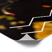 Aanpassen van Delicious Hotdogs Restaurant Medium Poster (Hoek)