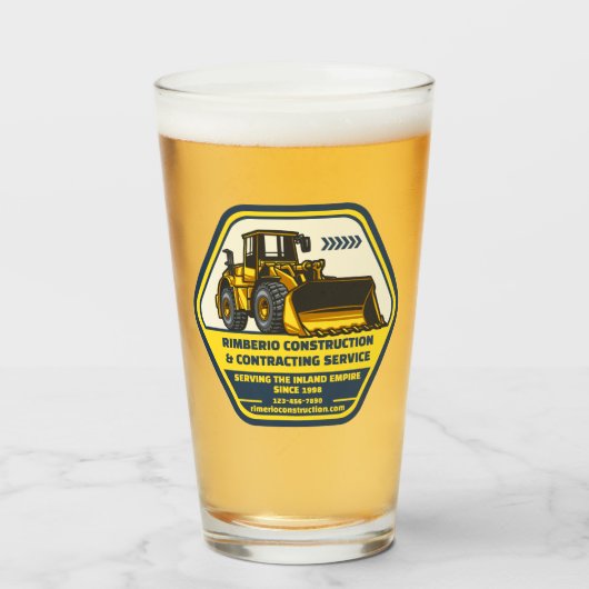 Aanpassen van generieke bouw contracterende bedrij glas (Voorkant gevuld)