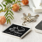 Aanpassen van gepersonaliseerde Sleutelhanger voor (Zijkant)