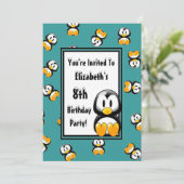 Aanpassen van het thema 'Verjaardag' van het pingu Kaart (Staand voorkant)