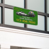 Aanpassen van Junk Removal Business Promotionele H Spandoek (Buitenkant Gebouw)