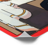 Aanpassen van  Koffiekeukenbord Poster (Hoek)