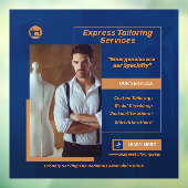 Aanpassen van Mannen-maatwerkwinkel Business Raamsticker (Vel 3)