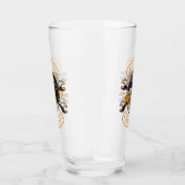 Aanpassen van motorfietsbiker Eagle Wrenches Beer Glas (Rechts)