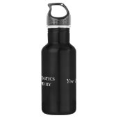Aanpassen van persoonlijk gepersonaliseerde trio-g waterfles  (Achterkant)