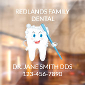 Aanpassen van tandheelkundige gebalanceerde poothe raamsticker (Vel 2)