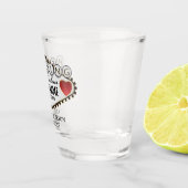 Aanpassen van weddenschappen - Vegas Style - Red S Shot Glas (Rechts)