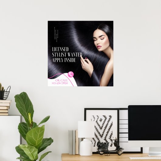 Aanpassen Vergunning gegeven Haar Stijllijst Gewen Poster (Thuiskantoor)