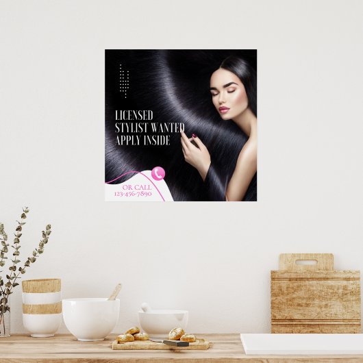 Aanpassen Vergunning gegeven Haar Stijllijst Gewen Poster (Keuken)