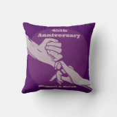 Aanpassen verjaardag romantisch paar hand in hand kussen (Achterkant)