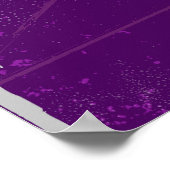 Aanpassen verjaardag romantisch paar hand in hand poster (Hoek)