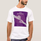 Aanpassen verjaardag romantisch paar hand in hand t-shirt (Voorkant)