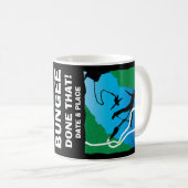 Aanpassen: Vet grafisch bungee sprongontwerp Mok (Voorkant rechts)