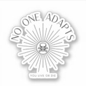 Aanpassen Vinyl Sticker (Voorkant)