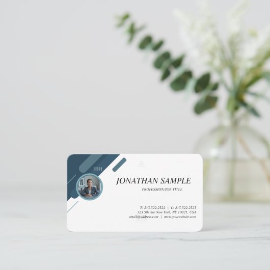 Aanpassen Visitekaartje (Staand voorkant)