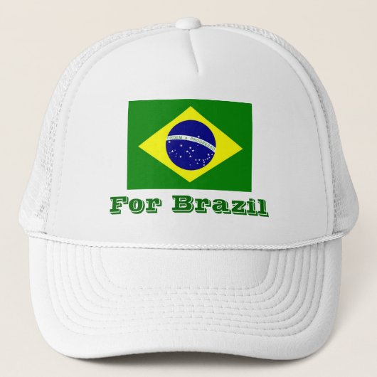 Aanpassen voor Braziliaans Olympisch pet Londen 20 (Voorkant)