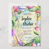 Aanpassen Waterverf omlijnde ventilator Kaart (Voorkant)