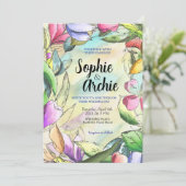 Aanpassen Waterverf omlijnde ventilator Kaart (Staand voorkant)