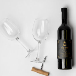 Aanpassen Wedding Repetitie Champagne Hearts Sparkling Wijnetiket