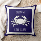 Aanpassen Werkkussen - Welkom bij Crab Island Kussen (Deken)