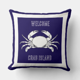 Aanpassen Werkkussen - Welkom bij Crab Island Kussen