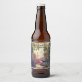 Aanpassen Wild Forest Moose Home Brewed Details Bier Etiket (Voorkant)