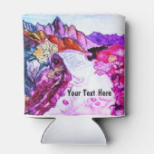 AANPASSEN! Zion National Park Utah Waterverf Blikjeskoeler (Achterkant)