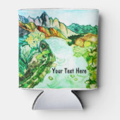 AANPASSEN! Zion National Park Utah Waterverf Blikjeskoeler (Voorkant)