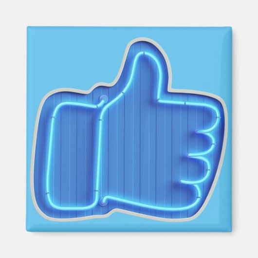Aanpassen zoals het neonhandse ontwerp magneet (Voorkant)