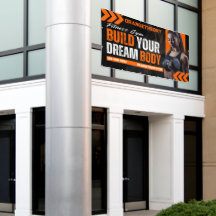 Aanpassen Zwarte Oranje Grunge Gym Vrouw Model