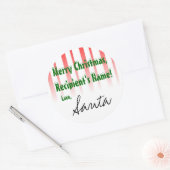 AanpassenHet! Santa sticker (Envelop)