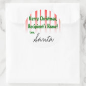 AanpassenHet! Santa sticker (Tas)